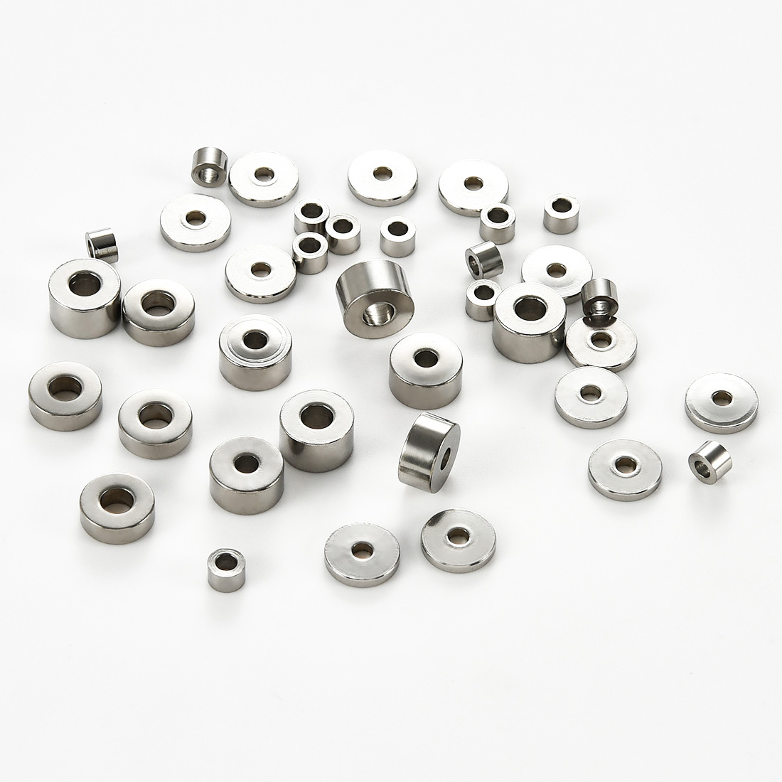 Jewelry Making Equipment - 50Pcs Stainless Steel Cylinder Spacer Beads