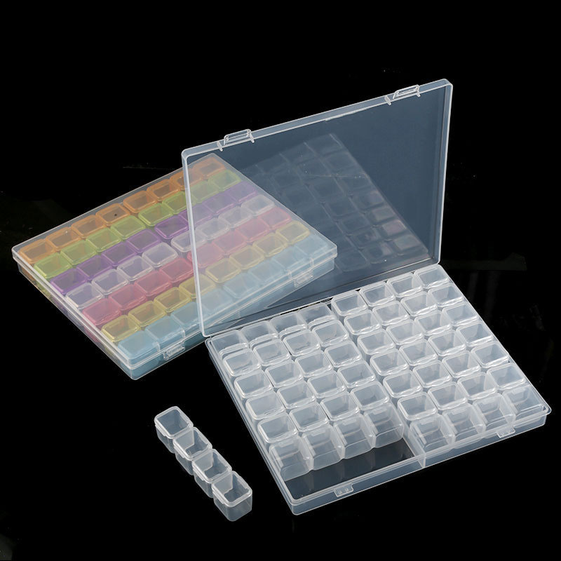 Transparent Nails Art Organize - Jewelry Making Organizer Box recension och pris