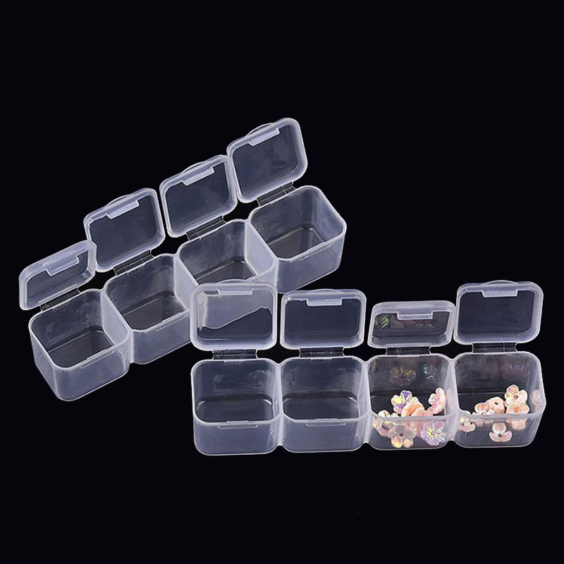 Transparent Nails Art Organize - Jewelry Making Organizer Box recension och pris