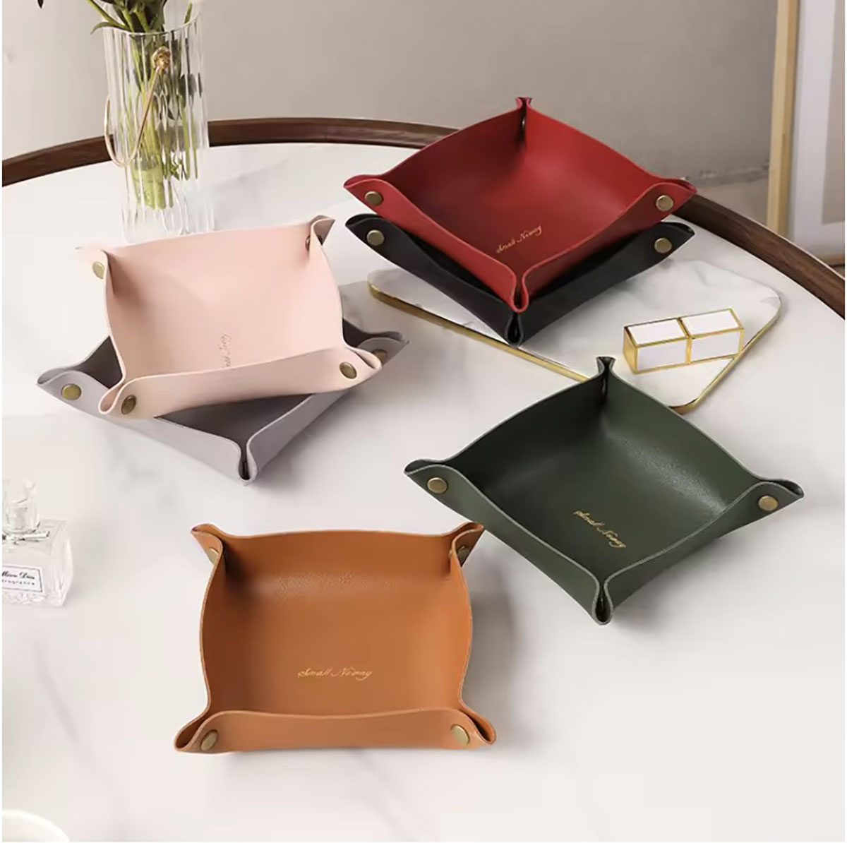 Nordic Style Leather Storage T - Jewelry Making Organizer Box recension och pris