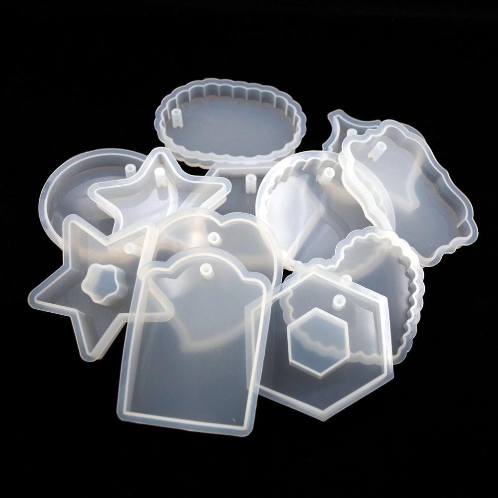 1PC Tag Silicone Mold Resin Si - Jewelry Making Course recension och pris