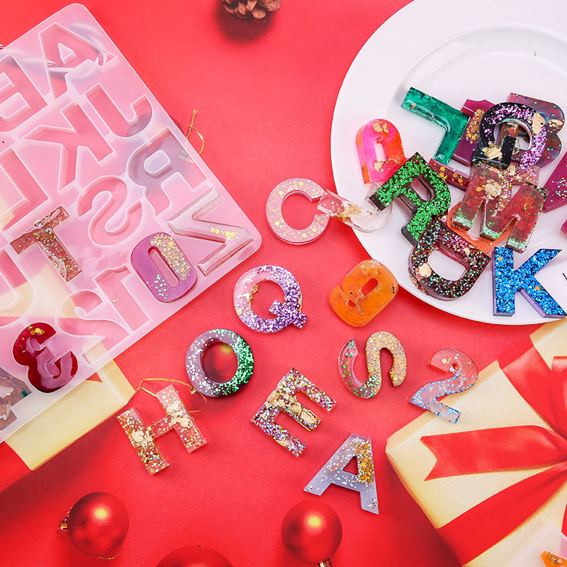 Alphabet Epoxy Resin Mold Kit  - Jewelry Making Course recension och pris