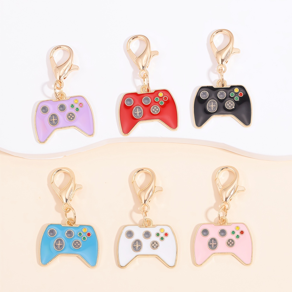 Enamel Video Game Controller C - Jewelry Making Videos recension och pris