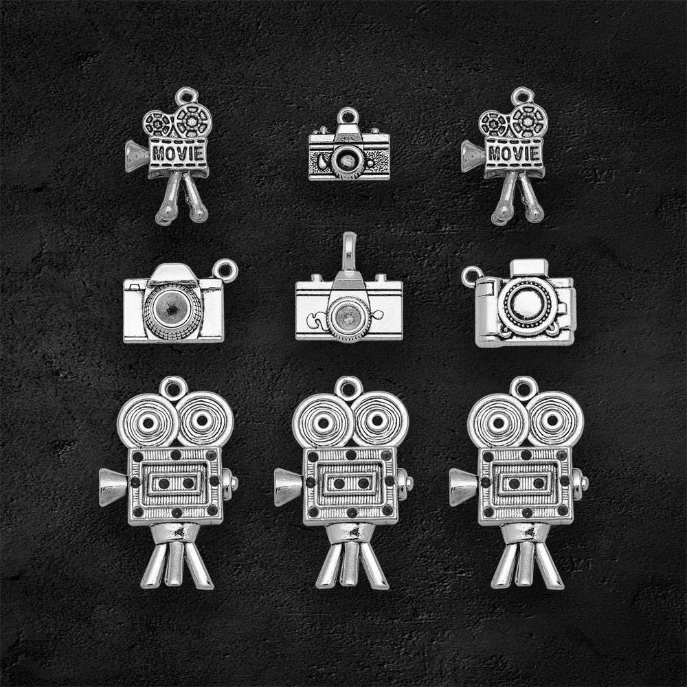 Antique Silver Plated Camera V - Jewelry Making Videos recension och pris