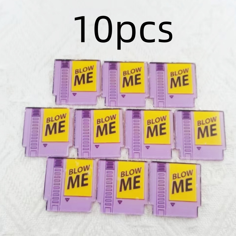 10pcs acrylic video game conso - Jewelry Making Videos recension och pris