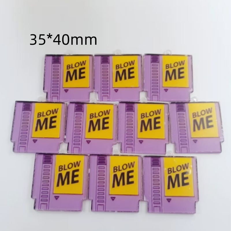 10pcs acrylic video game conso - Jewelry Making Videos recension och pris