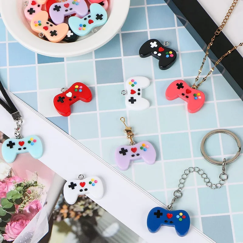 9 Pcs Video Game Controller Ch - Jewelry Making Videos recension och pris