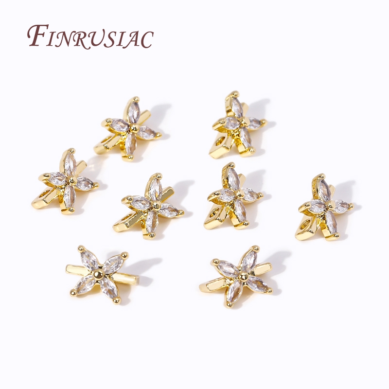 18K Gold Plated 2 Holes Bead S - Jewelry Making Equipment recension och pris
