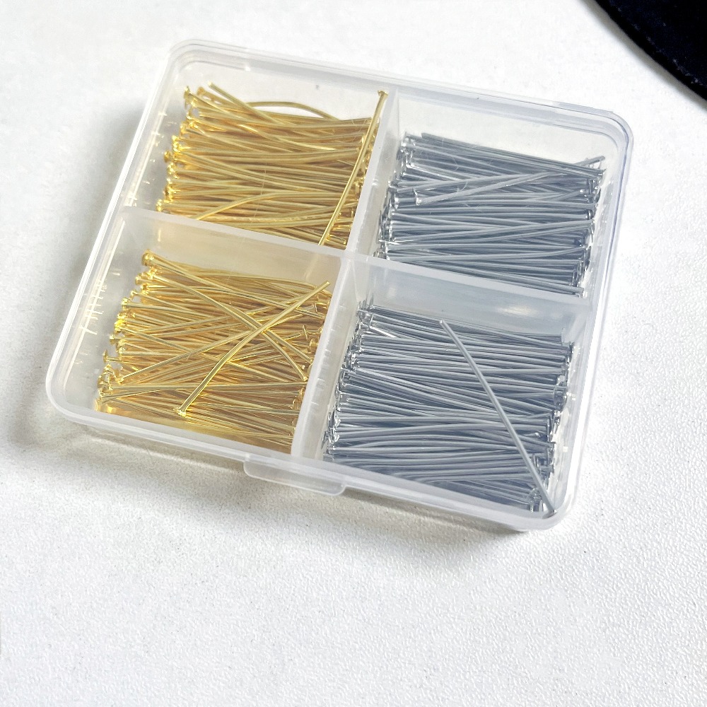 400pcs Mixed Iron Head Pins 30 - Jewelry Making Organizer Box recension och pris