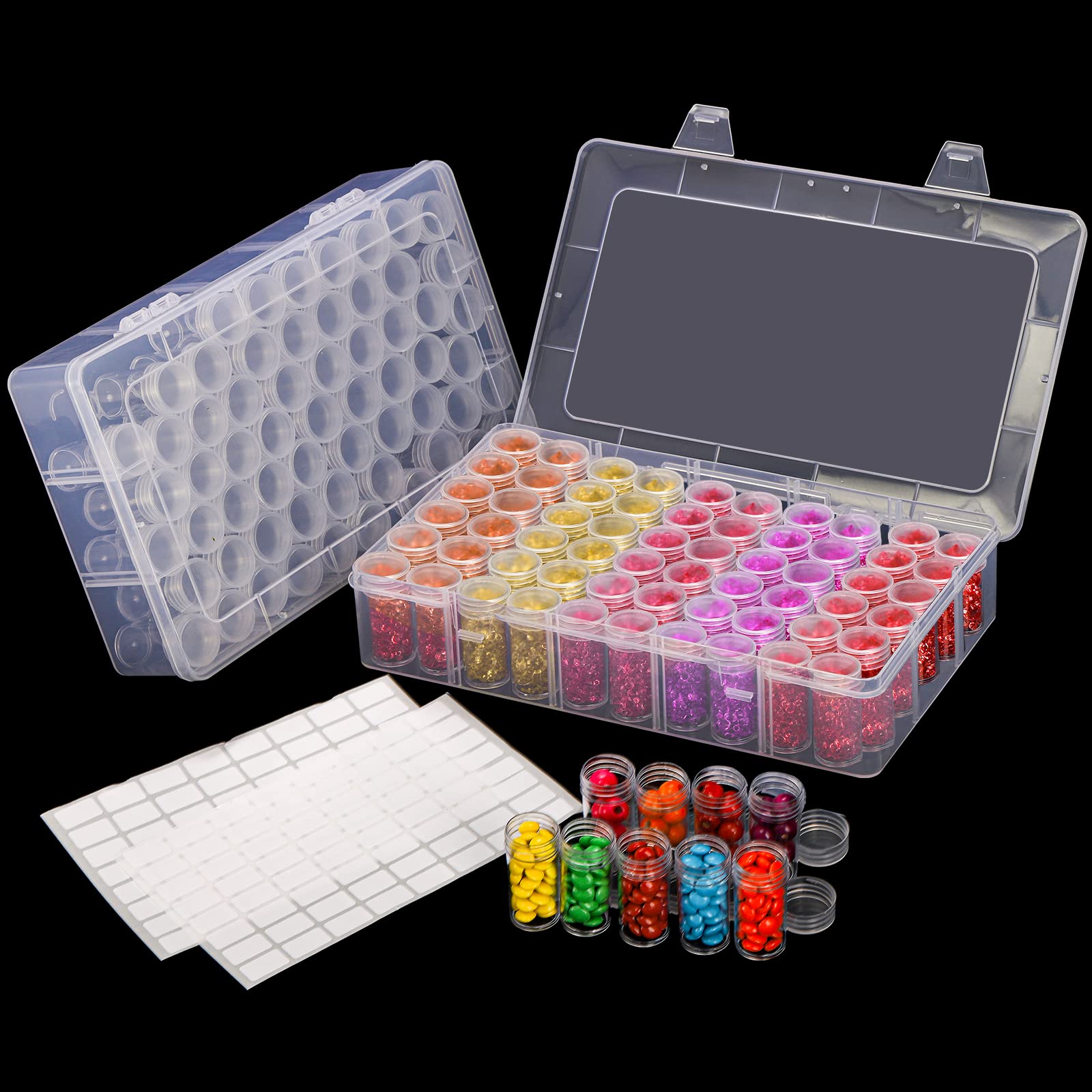 1pc 24/30//38/60 Slots Plastic - Jewelry Making Organizer Box recension och pris