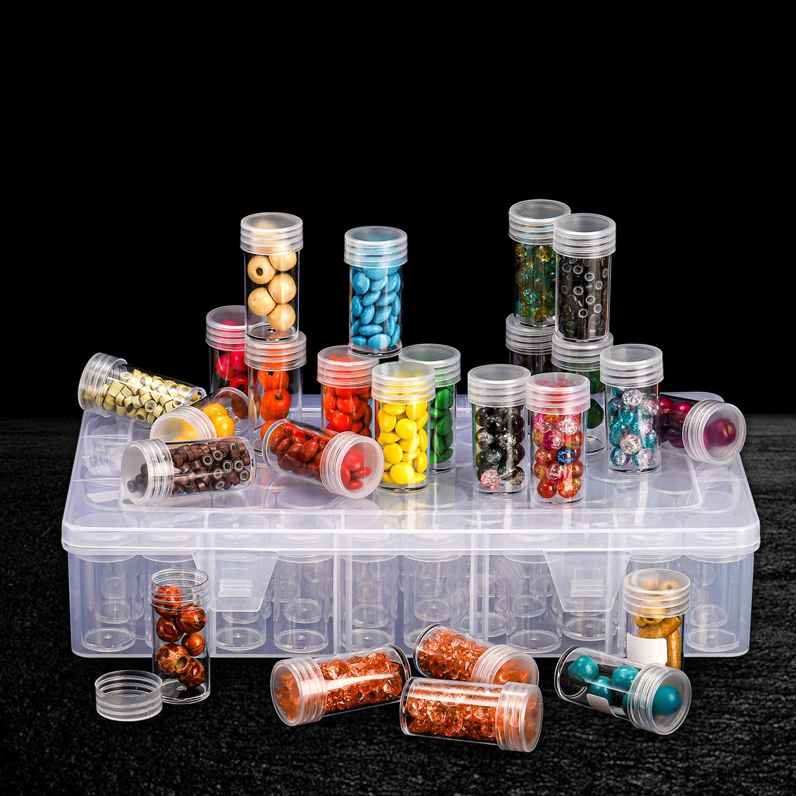 1pc 24/30//38/60 Slots Plastic - Jewelry Making Organizer Box recension och pris