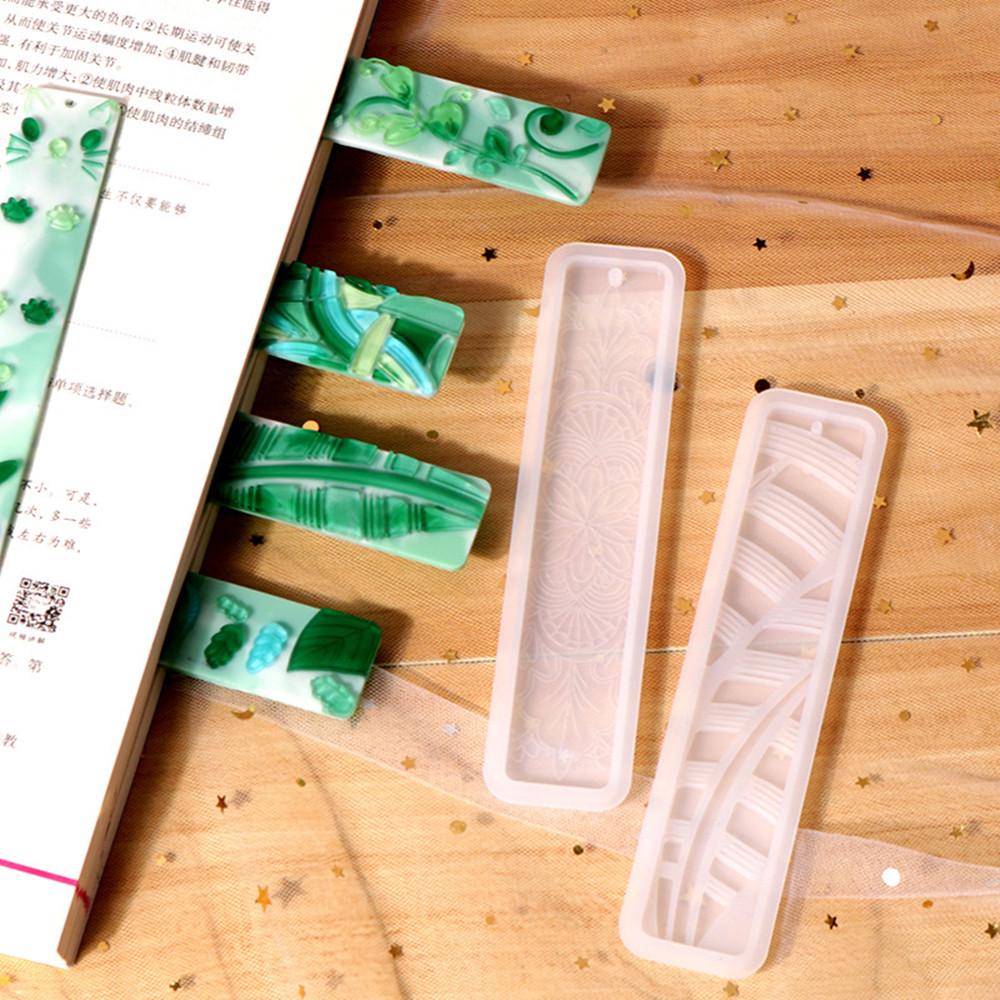 Leaves Bookmark Silicone Mold  - Jewelry Making Course recension och pris