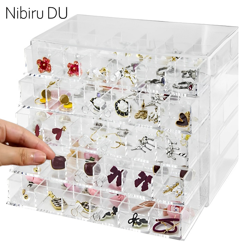 Transparent Jewelry Storage Bo - Jewelry Making Organizer Box recension och pris