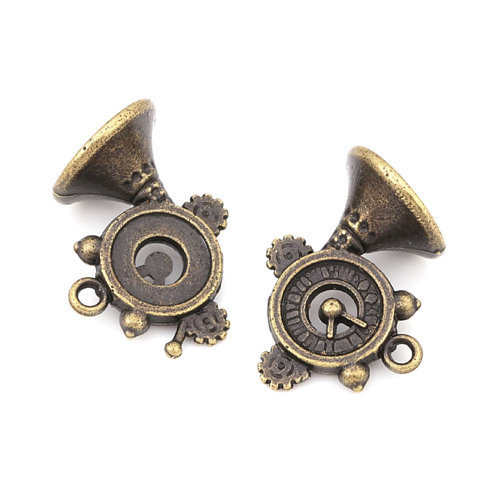 Vintage Style Zinc Alloy Alarm - Jewelry Making Videos recension och pris