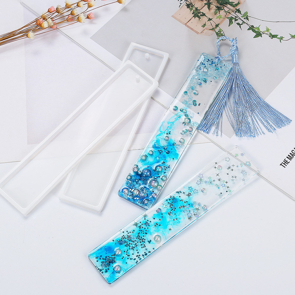 Rectangle Silicone Bookmark Re - Jewelry Making Course recension och pris