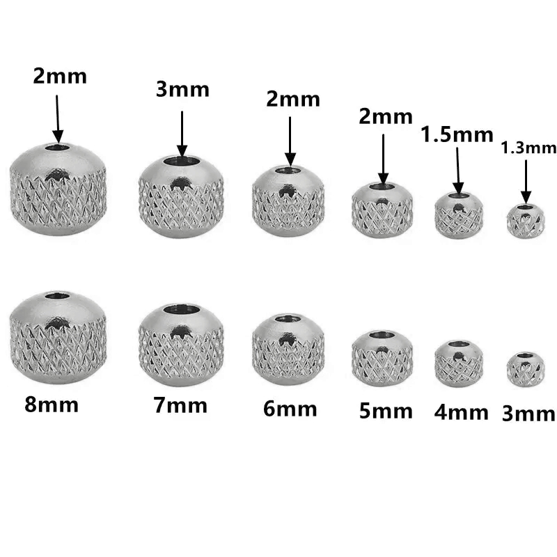30pcs Stainless Steel 3/4/5/6/ - Jewelry Making Equipment recension och pris