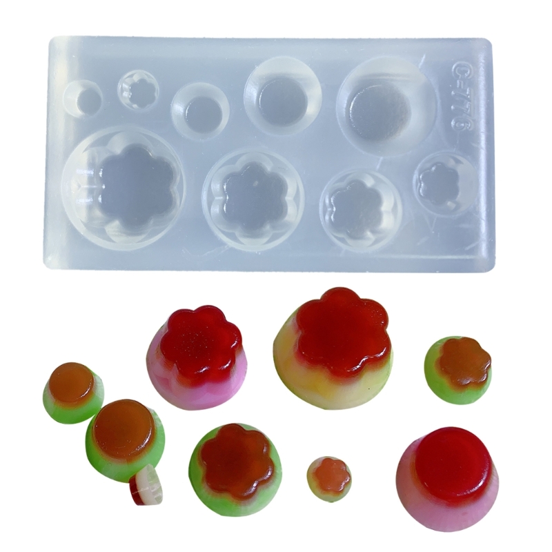 Cute Pudding Shape Silicone Mo - Jewelry Making Course recension och pris