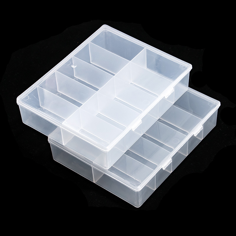 10 Grids Empty Clear Storage B - Jewelry Making Organizer Box recension och pris