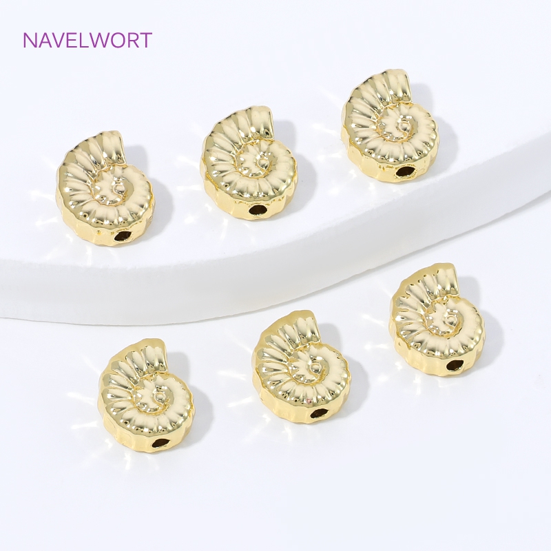 14K Gold Plated Brass Conch Sp - Jewelry Making Equipment recension och pris