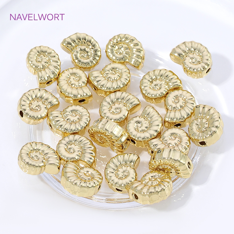 14K Gold Plated Brass Conch Sp - Jewelry Making Equipment recension och pris